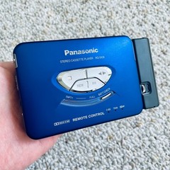 Panasonic SX35 Walkman Cassette Player, Awesome Blue ! Working ! #7081
