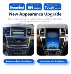 For Mercedes Benz ML GL W166 X166 2012-2015 Carplay Android 13 GPS Navi Screen