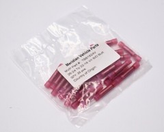 MVP 25 pcs 24-26 to 18-22 AWG Vinyl Insulated Step Down Butt Splice Connectors