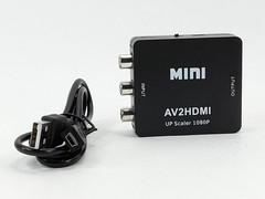 RCA AV to HDMI HD Converter Composite CVBS Video Adapter Wii NES SNES