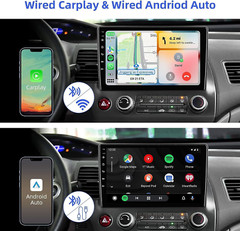 Android13 Carplay For Honda Civic 2006 2007 2008 2009 -2011 Car Radio GPS Stereo