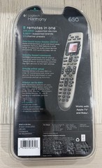 Logitech Harmony 650 Remote Silver, New