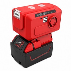 [promotion],Outdoor Camping Inverter, 220V AC USB Power Supply for 18V Battery