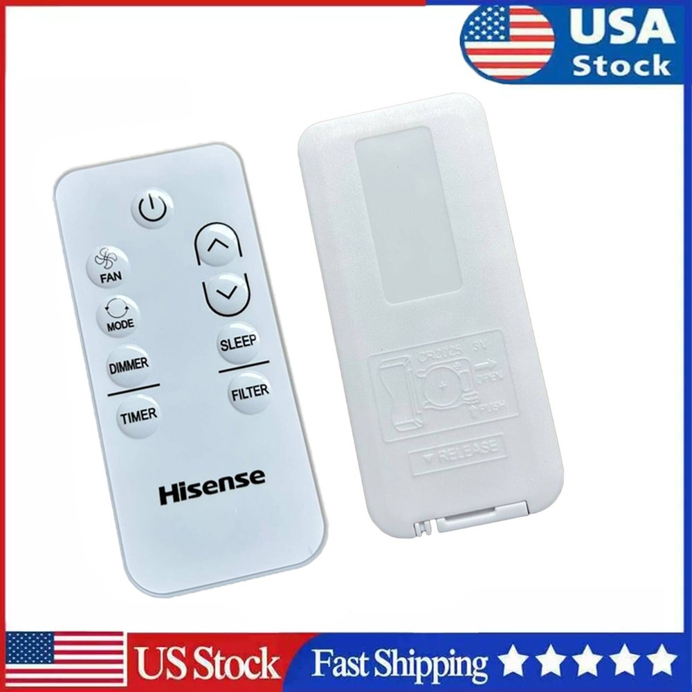 Remote Control For HISENSE EQK AW-08CW1RVFUE20 RCH-RWW1-0(HSN) Air Conditioner