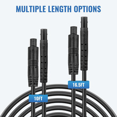EWAY 4 Pin Extension Cable (16.5FT/5M) for Dash Cam Rear View Backup Camera Reve