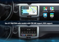 Eonon VWX6S PRO QLED 8+128 9″Android for VW Jetta MK5 MK6 Car Stereo CarPlay SWC
