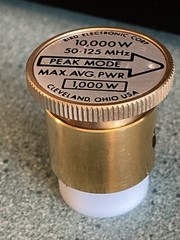 Bird 43 Wattmeter Element 10,000W – 50 to 125 MHz – Peak Mode Max. Avg. Pwr. 1kW