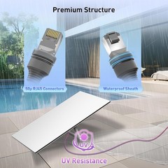 100FT Starlink Cable CMX CMR Rated Waterproof UV Resistant Gen 3 Standard