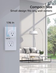 Govee Smart Plug, WiFi Works with Alexa & Google Assistant H5083 4 Pack New