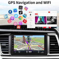 10.1″ Android 13 For Apple Carplay Car Stereo Radio GPS Navi WiFi Double 2 Din
