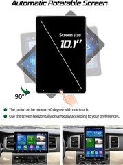 Android 15 For 2000-2006 Toyota Tundra Rotatable Stereo Radio Carplay WIFI GPS