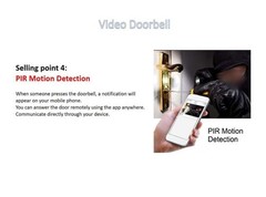 Wireless WiFi Video Doorbell Smart Phone Door Ring Intercom Security Camera Bell