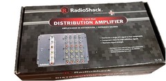 Radio Shack 1-In / 4-Out Distribution Amplifier – New Open Box