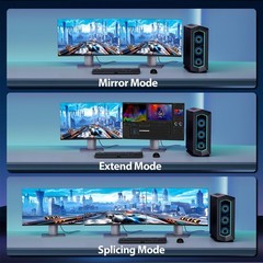 2.62ft 8K DisplayPort 1.4 Cable 8K@60Hz 4K@144Hz 2K@240Hz 32.4Gbps Braided DP