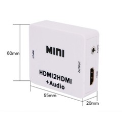 1080P HDMI Extractor Splitter HDMI Digital to Analog 3.5mm Out Audio HDMI2HDMI