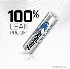 Energizer Ultimate Lithium AA Batteries- 24 Pack FACTORY BRAND NEW EXP 2039-2050