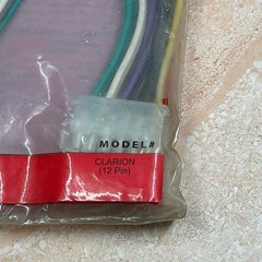 Wiring Harness by XScorpion Model # CL 12-2000 S# H511 Model Clarion 12 Pin