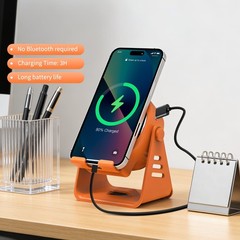 RGB Wireless Induction Speaker 5 in 1 Bluetooth Speaker Phone Stand USB Charger