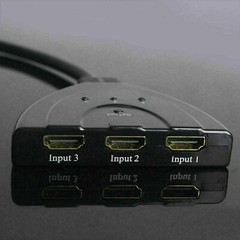 2 Pack 3 Port 4K HDMI 2.0 Cable Splitter Switch Switcher Adapter HUB PS4 PS5 New