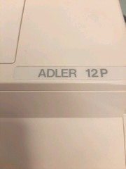 Vintage Adler 12P Calculator 4-Function Printer 1976