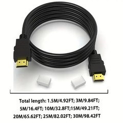 HDMI CABLE CERTIFIED ULTRA HIGH SPEED 2.0 4K 1080P for HDTV PC LAPTOP GAMING