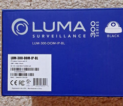 Luma 300 Series LUM-300-DOM-IP-BL Outdoor Dome Surveillance Camera IR 2MP(Black)
