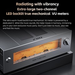 FiiO Warmer R2R Tube Buffer DAC Amp 24bit Ladder XLR RCA USB (US Version,Silver)