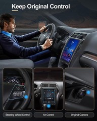 12.1″ Qualcomm Car Radio Stereo GPS Carplay Android For Ford Explorer 2011-2019