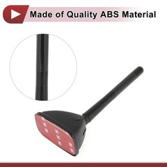 1 Pc Car Dummy Antenna for Truck ABS Roof Mount Antenna Decoration Only Black