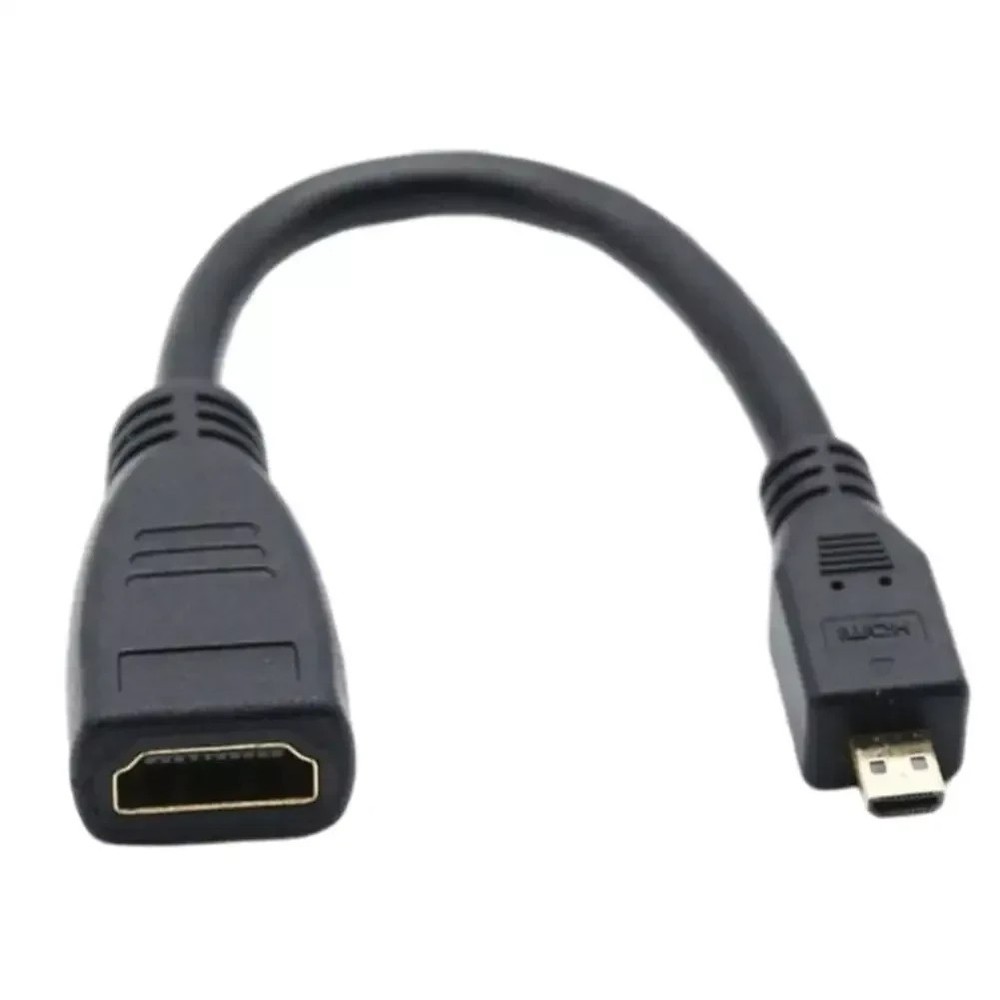 Micro HDMI to HDMI Cable Adapter Converter 4K GoPro HERO 7 6 Camera 60Hz
