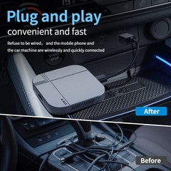 Android Dual WiFi 32GB Wireless TV Movie Video Streaming AI Box CarPlay Adapter
