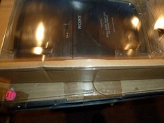 Sony TCM-929 Portable Cassette Recorder Player Black Vintage Never Used