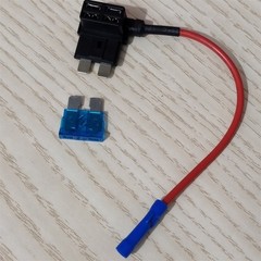 5 Sets Add-A-Circuit Fuse Tap Adapter 12V & Standard ATC ATO Blade Fuses 15 Amp