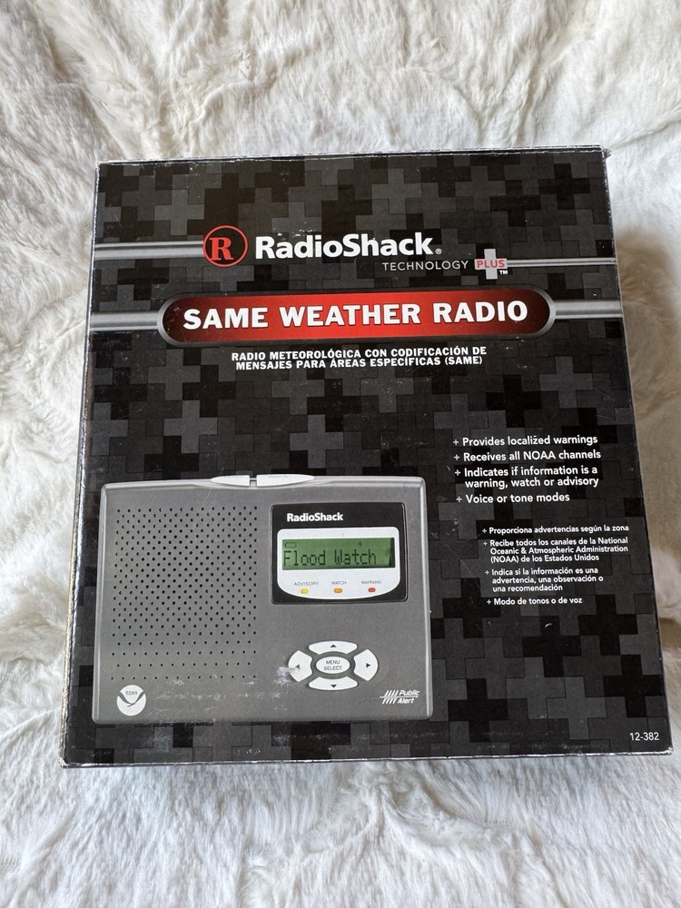 RadioShack 12-382 with adapter