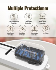 Charger For Trucozie Model T350 Lightweight Cordless Stick Vacuum Cleaner