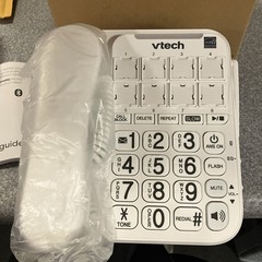 VTech SN5147 Amplified Corded/ Cordless Phones w/Answer Machine Elderly Friendly