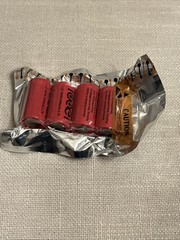 Rechargeable 4 X 2400mAh Li-ion CR123A 16340 Batteries 3.7v Lithium Li-ion