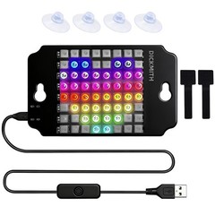 Lights for Car Windshield, 8×8 Pixels Custom Sign for Car Lights, Scrolling L…