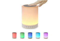 Shava 7 Night Light LED Bluetooth Speaker Touch Control Speaker Speakerphone