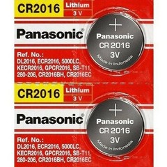 Super Fresh 2 x PANASONIC CR 2016 CR2016 LITHIUM COIN CELL EXP 2033