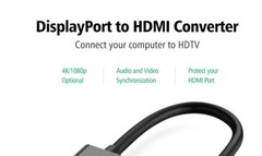 Lot 50X DP Display Port Male To HDMI Female Cable Converter Adapter 4K 1080 HD