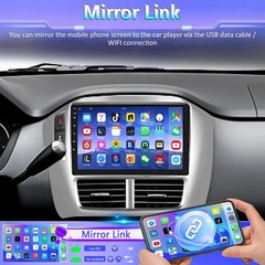 Apple CarPlay For Honda Pilot 2006-2008 Car Radio Stereo GPS Navi Android 15 BT