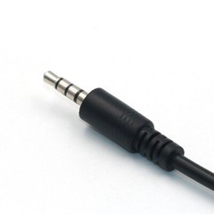 4Pack 3.5mm Male Audio AUX Jack to USB 2.0 Type A Female OTG Converter Adapter
