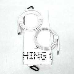 Nothing Wireless Bluetooth Over The Ear Adjustable Headband Headphones – White