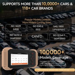 2026 ThinkScan 641 OBDII Scanner CAN-FD Engine FCA Active Test Diagnostic Tool