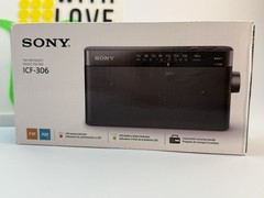 Sony ICF-306 Portable AM/FM Radio W/ Carrying Handle Battery Powered New In Box