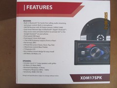 NEW Dual XDM17SPK AM/FM Digital Bluetooth Car Stereo W/ Two 6-1/2 2-way Speakers