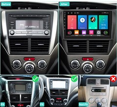 Android 15 Car Stereo Radio GPS Apple Carplay WIFI For Subaru Fores 2007-2013