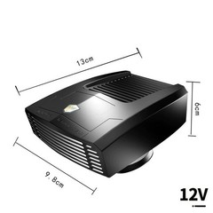 1200W Heater Portable Heating & Fan Defroster Demister for Car Truck DC 12V/24V