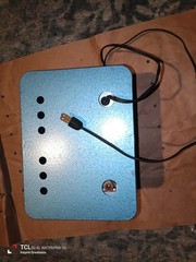 Conar Model 400 Mono Band AM Ham Radio Transmitter Silver Blue